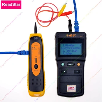 ReadStar NS-DX V1.7 Digitálny LCD Displej Sieť LAN Telefón RJ45 /11 Kábel Toner Drôt Detektor Line Toner Tracer Tester