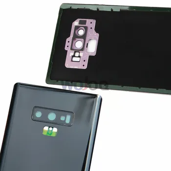 Pre SAMSUNG Nový Zadný kryt Batérie Zadné Sklo puzdro Pre Samsung Galaxy Note9 Poznámka 9 N9600 SM-N9600 Telefónu Zadný kryt
