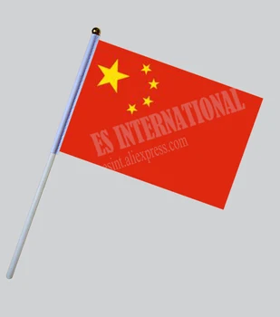 Čína Strane Vlajky Národnej Strane Vlajky 14*21 cm Polyester Malej Veľkosti Lietania Banner Vlastný Strane vlajky