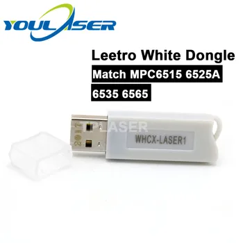 Leetro USB Biela Softvér Dongle Laser Radič MPC6535 MPC6565 pre Laserové Stroj Leetro Softvér Doprava Zadarmo