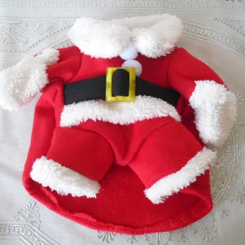 Nový Rok, Vianoce Pet Oblečenie Vtipné Kostýmy Pre Santa Claus Pes, Mačka Zimné Oblečenie Pre Psy, Teplý Pes Kabát Bunda