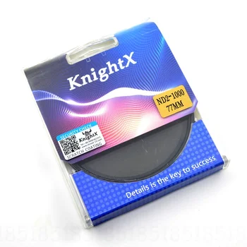 KnightX ŽÚ2-1000 ŽÚ2, aby ND400 ŽÚ2-400 ŽÚ2-ND400 Premenná Hustota ND Objektív Filter Pre canon, nikon svetlo 700d d80 400D