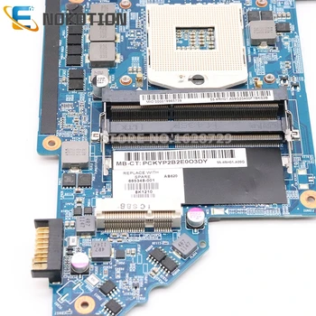 NOKOTION 665348-001 základná doska Pre HP Pavilion DV6 DV6-6000 Notebook Doske HM65 DDR3 HD7400M grafickú kartu Testované