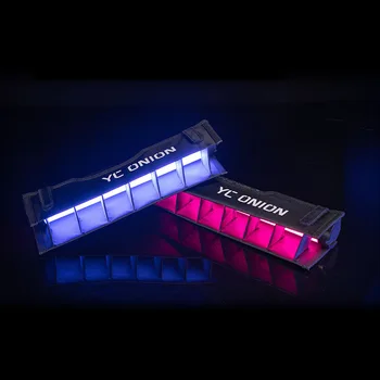 YC Cibuľa Energie Trubice 8W Ručné RGB LED Light Tube APLIKÁCIE Ovládanie Magnetické Fotografie Svetlo Stick Mäkké svetlo