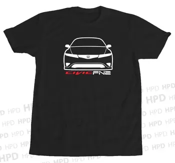 2019 Hot predaj Módnych Civic Type R FN2 T Shirt Japonský JDM v Pohode Starej Školy Si Pop Art Bavlnené Tričko Tee tričko