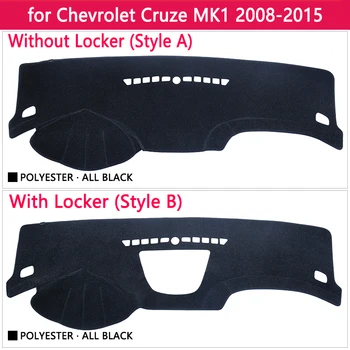 Pre Chevrolet Cruze 2008 2009 2010 2011 2012 2013 MK1 Anti-Slip Mat Panel Kryt Pad Slnečník Dashmat Príslušenstvo