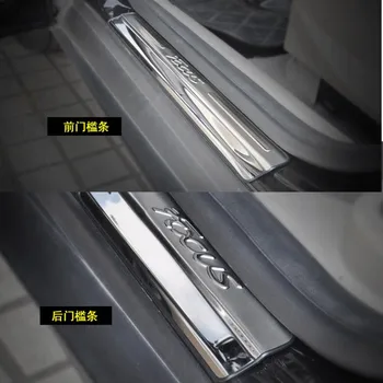 Auto Styling pre Ford Focus 2 mk2 2005 2006-2011 stianlesssteel automatické dvere, parapetné chránič šúchať doska parapety stráže príslušenstvo