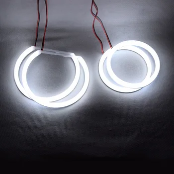 Angel Eyes Bavlna Svetlo LED Svetlomety so Systémom Svetla DRL Zase Svetlo Pre BMW E90 E60 E61 E82 E87 E88