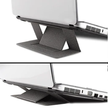 Prenosné Nastaviteľné Notebook Stojan pohodlné Notebook Pad Skladací Držiak Funkcia Tablet Držiak pre iPad, MacBook Notebook