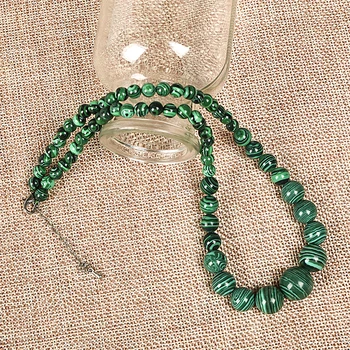 Svetlo zelená cukroviniek, Aby Zelené Ma-la-chi-t-e-šperky série náhrdelník vhodný pre dovolenku darček