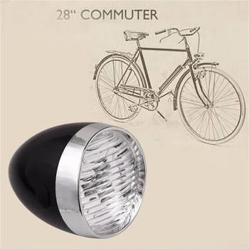 Retro Bicykel MTB Bike 3 LED Predné Svetlo, predné svetlo Blesku Bezpečnosti Svetlomet Temnej Noci, Lampa Flash Osvetlenie Vonkajšie Príslušenstvo