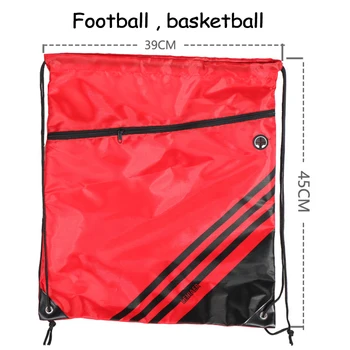 Prenosné Futbalové Skladovanie Taška Oxford Látkové Kabelky Vonkajšie Basketbal Školenia Príslušenstvo Volejbal Futbal Šnúrkou Batoh
