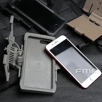 Nové FMA iPhone Xs max Prípade Molle Taktický Mobilný Puzdro, Outdoor, Lov Zariadenia Paintball Shell Telefón Prípade XS max Telefón