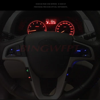 BINGWFPT volant tlačidlo Pre Hyundai VERNA SOLARIS volantu, audio hlasitosť hudby ovládacie tlačidlo prepínač