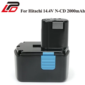 14,4 V 2000mAh NI-CD Nabíjateľná náradie Batérie Hitachi DS 14DVF3 EB1412S, EB1414, EB1414L, EB1414S C-2, CJ14DL, DH14DL