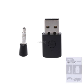 USB 2.0 Bluetooth 4.0+EDR Dongle Bezdrôtové Slúchadlá MIKROFÓN Adaptér Pre PS4 Ovládači Konzoly Whosale&Dropship