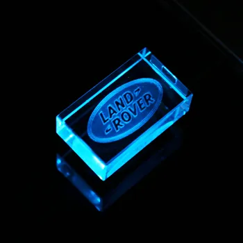 Cool business crystal štýl 64GB USB flash disk Memoria USB 4 GB 8 GB 16 GB 32 GB USB2.0 dar kl ' úč Land Rover usb
