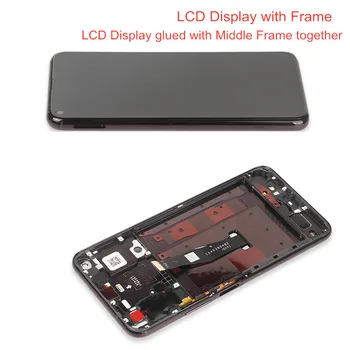 LCD Displej Pre Huawei Honor 20 Pro YAL-AL10 L41 LCD+Dotyk Obrazovky Nahradenie Digitalizátorom. Displej Pre Česť 20 Pro 6.26'LCD Obrazovke