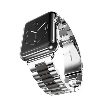 Pre Apple hodinky 6 SE band náramok z nerezovej ocele 38mm 42mm 40 mm 44 mm Iwatch tri jemné oceľové športové hodinky kapela 4321 Series 5