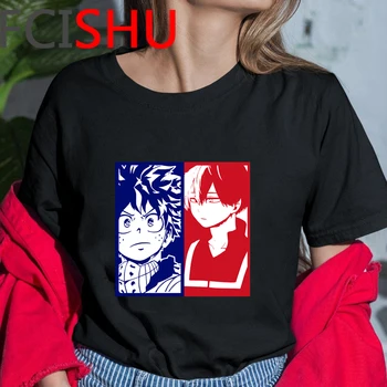 Môj Hrdina Akademickej obce Japonské Anime T Shirt Mužov Legrační Karikatúra Grafické T-shirt Príležitostné Letné Harajuku Tričko Hip Hop Top Tees Muž