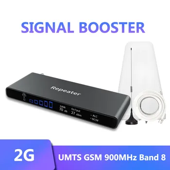 2G Celý Set GSM 900 mhz Mobilný Signál Booster LCD Displej GSM 900 lepšie zavolať Mobilný Telefón Celulárnej Repeater Zosilňovač+ Anténa
