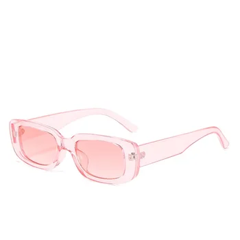 Úzke Fialová Cat Eye slnečné Okuliare Žena Malé Námestie Odtiene Okuliare Mužov Vintage Retro Slnečné Okuliare oculos feminino UV400