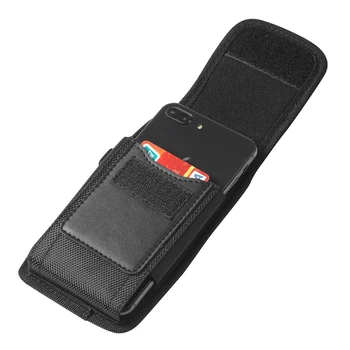 Vonkajšie Závesné Telefón Taška pre Doogee N20 S58 S68 Pro Prípade Nylonové Puzdro HOMTOM H80 R17 Opasok Držiteľa Karty Kryt