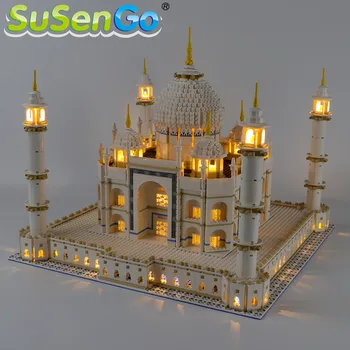 SuSenGo LED Svetla kit Pre 10256 Tvorca Taj Mahal Hračka , (Model Nie je Súčasťou balenia)