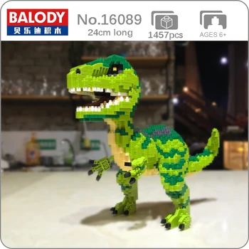 Balody 16089 Velociraptor Monster Zviera 3D Model 1457pcs DIY Malé Mini Diamond Kvádre, Tehly, Budova Hračka pre Deti, žiadne Okno