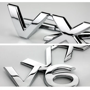 V6 VX VXL TXL TX-L VX-L Kovové Zliatiny Zinku Auto Styling Refitting Znak, Odznak 3D Nálepka Vypúšťanie Kapacita Známky Pre Toyota Prado