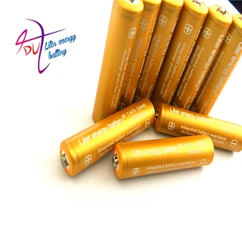 Liter energie batérie 2ks TrustFire 3,7 V 380mAh Vysokou Kapacitou 10440 Li-ion Nabíjateľná Batéria pre LED Baterky Svetlomety