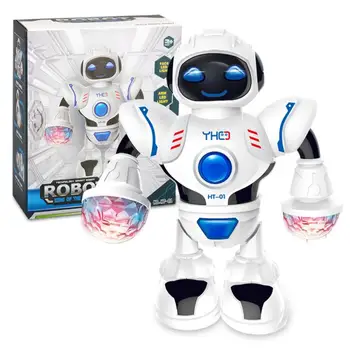Hudba, Tanec Robot Pre Deti, Detské Tanečné Hudobné Robot Hračka Pre Chlapcov Rotujúce Inteligentné Hračky, Vianočné Darčeky Action & Hračka Údaje Transformer