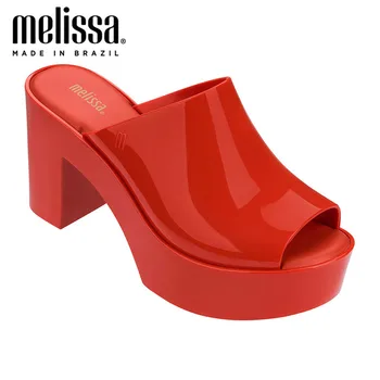 Sandále Melissa Ženy Kliny Topánky Čerpadlá Vysoké Podpätky Sandále Lete Roku 2020 Flip Flop Chaussures Femme Platformu Sandalia Feminina