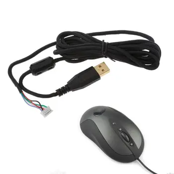 Dáždnik Lano, Myši, Káble, Mäkká, Odolná Myš Line Výmenu Myši Drôt pre logitech MX518 Mouse g400