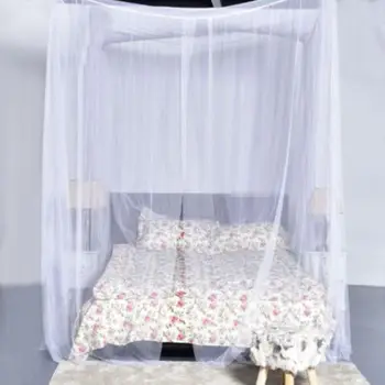 Mosquito Net Textílie Baldachýn Čistý Moustiquaire Quarto Dvere Stan Pre Manželskou Posteľou UK