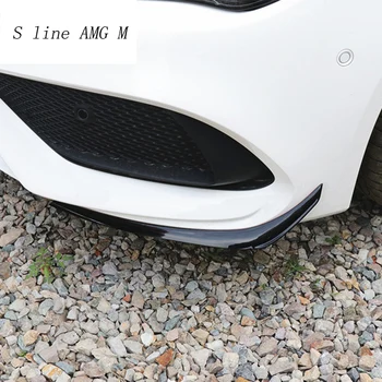 Auto Styling Zadný Predný Nárazník Spojler Vzduchu Nôž Týka Nálepky Výbava pre Mercedes Benz CLA Triedy C117 Pre AMG Auto Príslušenstvo