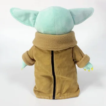 Kawaii 30 cm Disney Baby Yoda Plyšové Hračky Star Vojny Mandalorian Roztomilé Dieťa Yoda Grogu Plnené Bábiky, Plyšové Hračky pre Chlapca, Dievča Dary