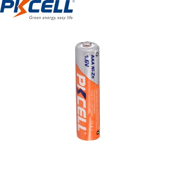 24Pcs PKCELL AAA NIZN batérie 900mWh 1,6 V Ni-Zn AAA Nabíjateľné Batérie Batérie s 6PC AAA batérie, držiak na okno