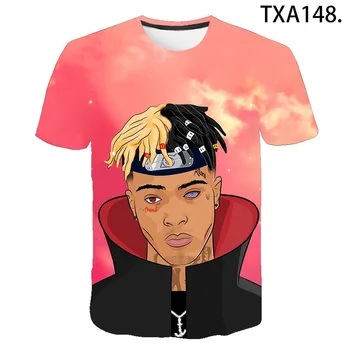 2020 Nové Xxxtentacion T Shirt Mužov Ženy, Deti, Letné Módy Krátky Rukáv Streetwear Hip Hop Štýl 3D Tlač T-shirt Topy Čaj