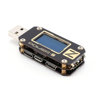ChargerLAB NAPÁJANIA Z USB PD Tester Napätie a Prúd Zvlnenie Dvojité Typ-C Nástroja KM001
