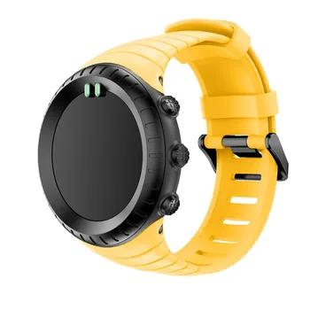 Náramok vonku Športové Silikónové hodinky remienok Na Suunto Core watchBand Smart hodiniek Výmena TPU Popruh Náramok Príslušenstvo