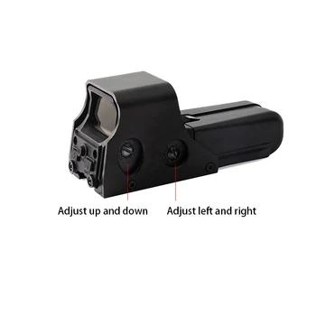 552 Collimator Holografické Pohľad Červená DOptic Pohľad Reflex Pohľad s 20 mm Železničnej Úchyty pre Airsoft Sniper Puška Taktiky Lovu