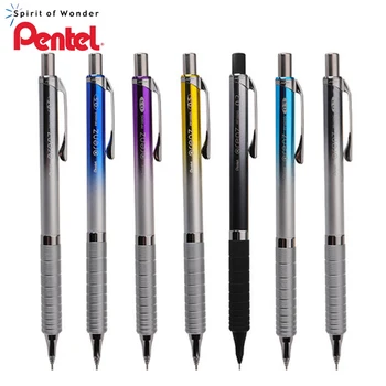1pcs Pentel Mechanická Ceruzka XPP1005G Gradient Farba Anti-Break Core Kovové Nízke ťažisko, Študent Kreslenie na 0,3/0,5 mm Viesť