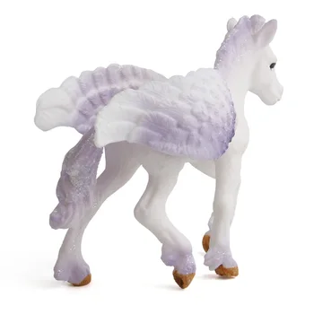 Unicorn Údaje Legenda Pegasus Elf Action & Hračka Tenma Miniatúry Zvieratá, Model pre Deti Darček Tvorivé Ploche Domova