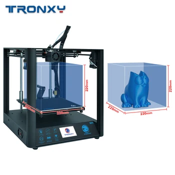 Tronxy D01 3D Tlačiarne Priemyselné lineárne vodiacej koľajnice Core XY Titan Vytláčacie Tichý dizajn s Vysokou presnosťou printingHigh kvality