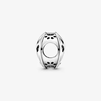 2020 Jar Nové 925 Sterling Silver Korálky Openwork Packa Tlač Charms fit Pôvodné Pandora Náramky Ženy DIY Šperky