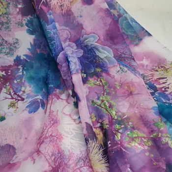 NA Predaj Tanec Textílie Tečie 30 Šifón Kostým Tenký Materiál DIY Fáze Cosplay