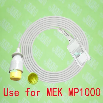 Kompatibilné s MEK MP 1000 Pulzný Oximeter je Spo2 senzor adapte kábel,8pin DB9 samec samica.