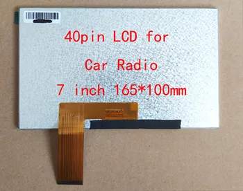 7inch 40pin LCD Navigáciu do Auta Univerzálny LCD 40pin 1024*600 NOVÝCH 165*100 mm*3,5 mm tenké Pre autorádia
