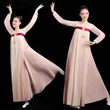Tang Tanečnej Scény Výkon Vyhovovali Kroje Ľudové Rozprávky Šaty Čínskej Tradičnej Hanfu Dávnych Ženy, Dospelých, Deti Colthes